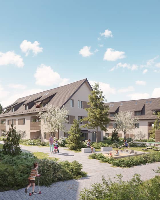 Im Verkauf: Pestalozzistrasse Birr

3 Mehrfamilienhäuser | 3 Reihenhäuser | 21 Wohneinheiten

Im Dorfkern von Birr realisieren wir 21 Wohnungen an ruhiger, familienfreundlicher Lage. Die Mehrfamilienhäuser verfügen über sechs Wohneinheiten und einen naturnah gestalteten Aussenbereich. Zu Begegnungen lädt ein gemeinschaftlich genutzter Pavillon ein, inkl. Teeküche und WC.

Jedes Haus beinhaltet zwei helle 4.5-Zimmer- Maisonettwohnungen mit überhohen Räumen, Galerie und gemütlichen Dachschrägen. Im Detail:

👉99 bis 109 Quadratmeter Wohnfläche
👉Grosszügige, helle Galerie
👉Gedeckter Balkon
👉Reduit mit Waschturm

Bezug ab Juni 2026!

Weitere Infos, inklusive 3D-Rundgang, im Link in der Bio 🔗

Verkauf: ImmoService