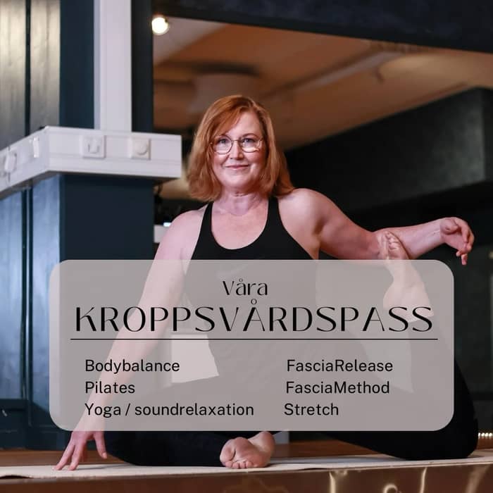 Kroppsvård – mer än bara träning 🤍

I en vardag där tempot ofta är högt blir våra kroppsvårdspass viktigare än någonsin. Det handlar inte bara om att träna – utan om att ta hand om kroppen, minska stress och skapa balans.

Vi ser ett stort intresse för dessa klasser just nu, och det är lätt att förstå varför 💛
Här får du möjlighet att varva ner, öka rörligheten och samtidigt bygga en starkare, mer hållbar kropp.

Hos oss hittar du bland annat:
✨ Bodybalance
✨ Yoga & sound relaxation
✨ Pilates
✨ Fascia Release & Fascia Method
✨ Stretch

Oavsett om du vill komplettera din träning, förebygga skador eller bara ge dig själv en stund av återhämtning – så finns det något för dig.☺️ 

Inkommande lördag hittar ni dessutom en extra insatt stretchklass med Emelie L, som är hela 45 minuter 🥰 #kroppsvård #stretch #fasciamethod #fasciarelease #bodybalance