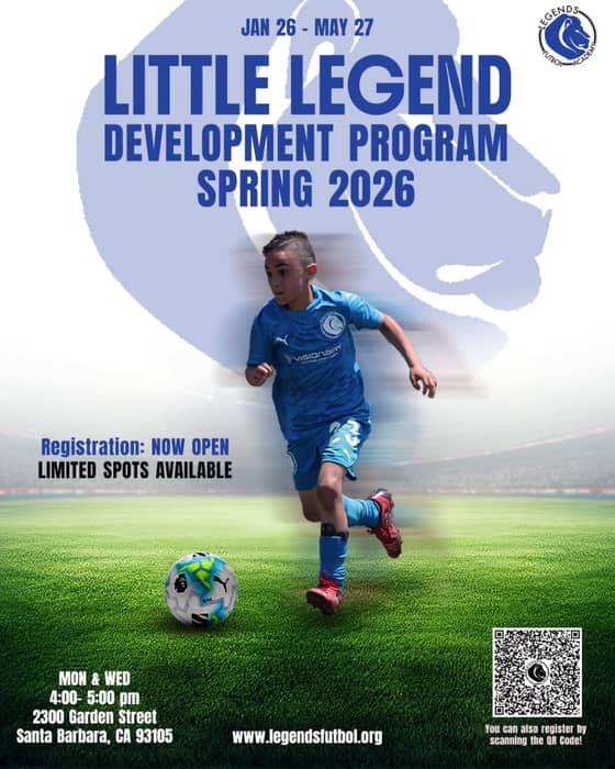 Join our development program for kids U6 - U9! ⚽️💪 A strong foundation at an early age leads to confidence and successful players!
▪︎▪︎▪︎