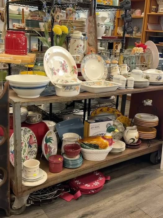 Happy Friday, Dish lovers! 🍽️

As we head into the weekend, we’re admiring all the cute and whimsical kitchen finds around the shop.

From sweet animal plates to colorful glasses and bowls, vintage is the perfect way to spruce up your kitchen. Stop in and see what treasures you can find this weekend🧑‍🍳

Dishfunctional
225 Lancaster Ave
Malvern, PA

Monday–Saturday 10–6
Sunday 11–3