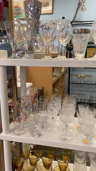 A perfect excuse to add a little shine to your shelves or table.

Today only — 20% off all glass and crystal!

Crystal stemware and vintage glassware are included in today’s sale ✨

Dishfunctional
225 Lancaster Ave
Malvern, PA
Monday–Saturday 10–6
Sunday 11–3