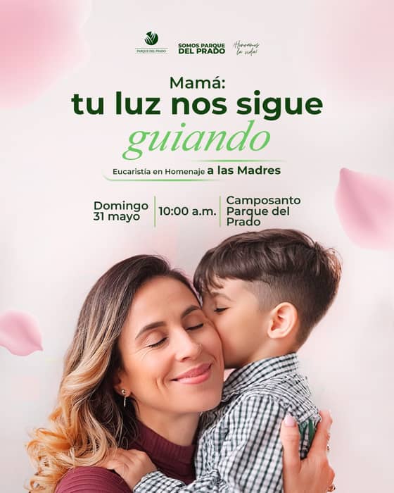 Este domingo 31 de mayo te invitamos a nuestra Eucaristía en Homenaje a las Mad