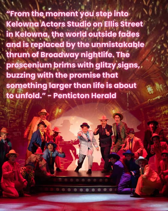 The guys and dolls of Guys and Dolls are so jazzed about the…
