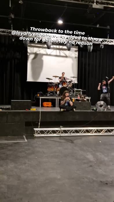 Our EP release show production day 2 years ago was a blast!
* Nobody...
* @loyaltyendstristan