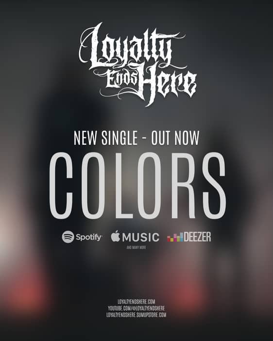 Our new single ‘COLORS’ has dropped!🔥🔥🔥
Proud of this one 🙏
Let us know what you think of this new banger!