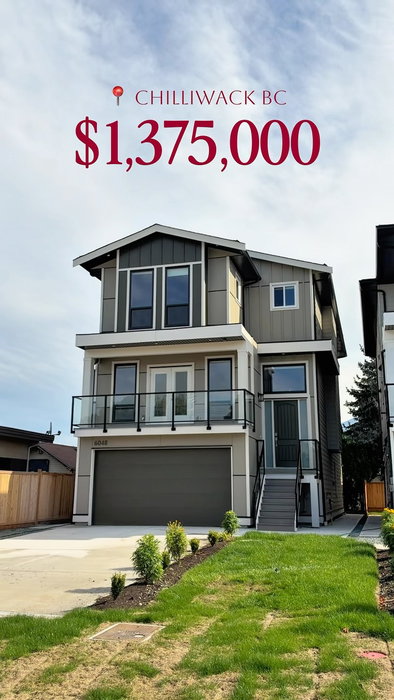 Brand new house in Chilliwack! 🏡 Comment “New” for more information on this home!

Listed by Katrina Amurao & Adebiyi Aderinto - eXp Realty of Canada