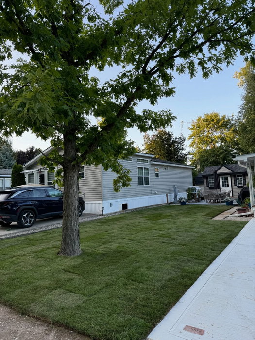 Fresh front yard, instant curb appeal 🌱