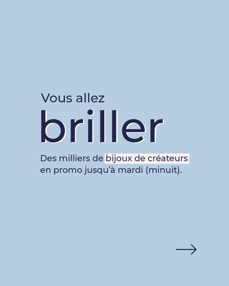 Pendant les soldes d’été, dénichez de fabuleux bijoux à prix doux fabriqués avec amour tout près de chez vous. Pour soi ou à offrir, ils ont tout pour vous séduire ❤️.