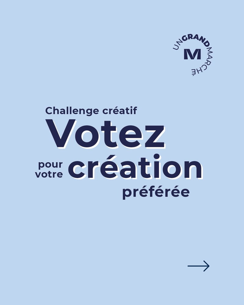 Le challenge « Échappée marine » a touché à sa fin 🩵⚓️ ! Vos créations inspirées du bord de mer nous ont fait voyager. Merci à tous pour votre engouement dans ce défi créatif 🫶 Votre créativité nous épate. Votre voix est maintenant mise à l’honneur ! Découvrez les 10 coups de coeur de l’équipe et partagez-nous en commentaire votre création préférée. Vous avez jusqu’au lundi 7 septembre (12H) pour voter 🗳️ ! Le gagnant remportera une carte cadeau de 30 € à valoir sur www.ungrandmarche.fr ! Encore bravo à tous 👏