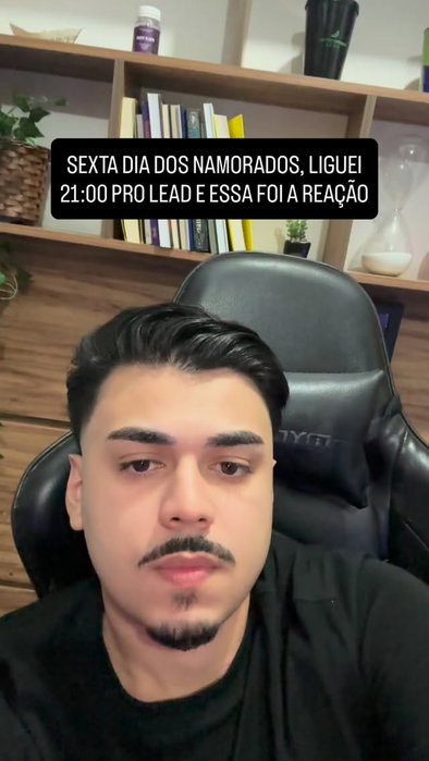 Bem vindo ao mundo real! 🫡
Se diz vendedor e tem medo de ligar e ser chato… Kkkk Boa sorte competindo com meus clientes 🦈
#vendas #imobiliaria #corretordeimoveis