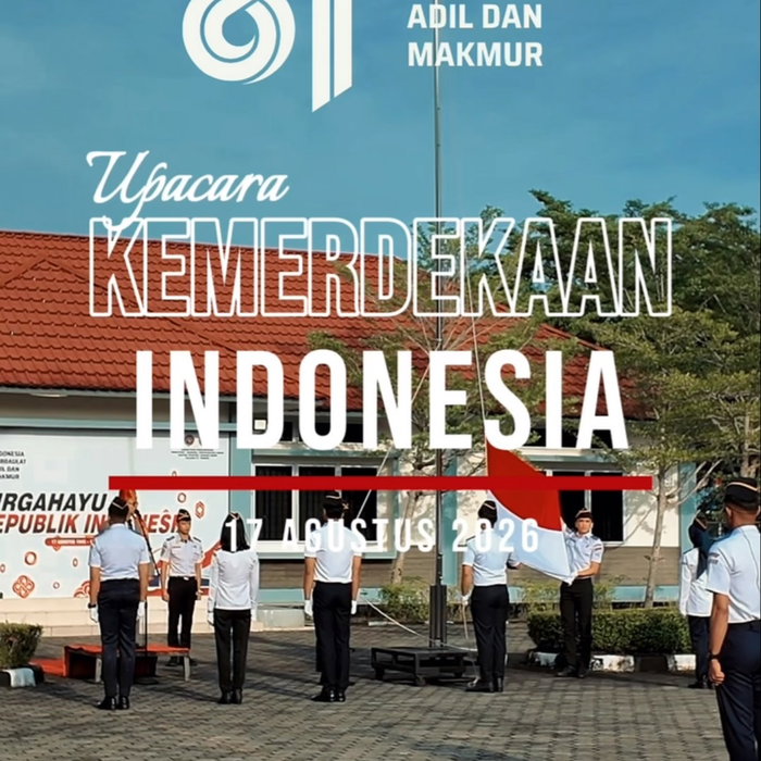 🇮🇩 Dirgahayu ke-81 Republik Indonesia! Semangat kemerdekaan kembali bergema di Kantor Otoritas Bandar Udara Wilayah VI …