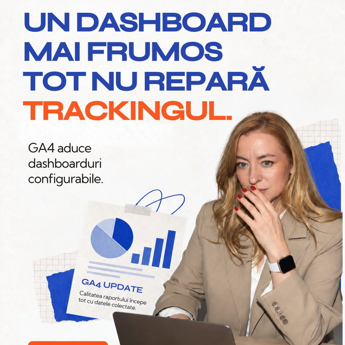Recunosc: și mie îmi plac dashboardurile frumoase.
Grafice curate, filtre, comparații, tot tacâmul.

Doar că un dashboar