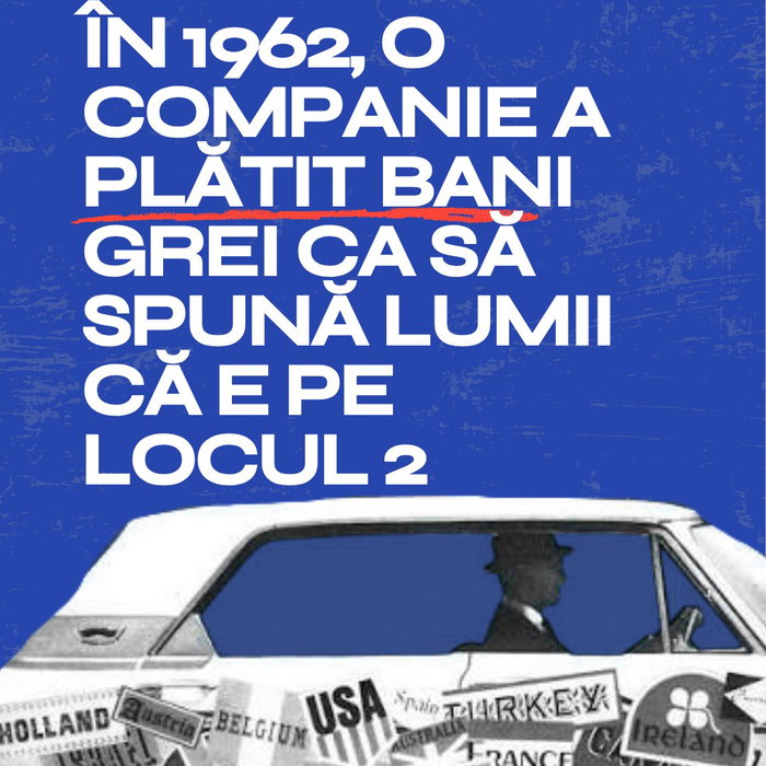 Știi senzația când ești al doilea și piața se poartă ca și cum n-ai exista?

Avis o știa de 13 ani. 13 ani de pierderi, 