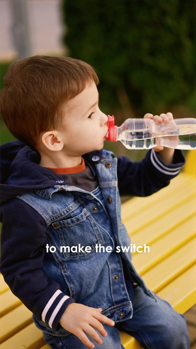 The water your kids drink shouldn’t come from plastic.
Better water at home starts with one small sw