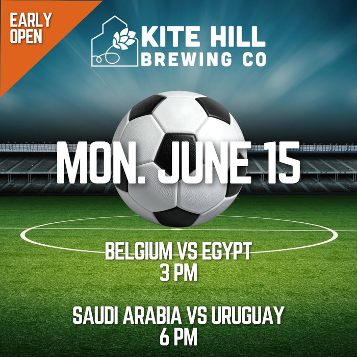World Cup fun continues at Kite Hill! We're openin...