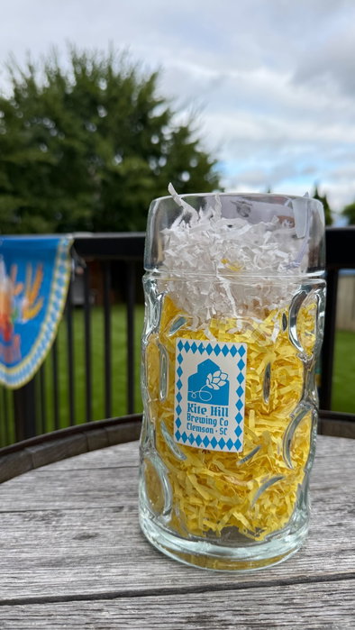 Come get your 1L stein for Oktoberfest this weeken...