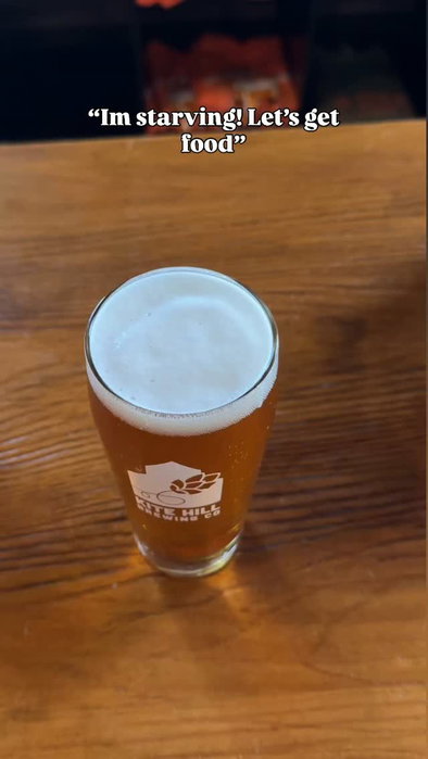 Looks like a perfect meal to me! 

Good thing beer...