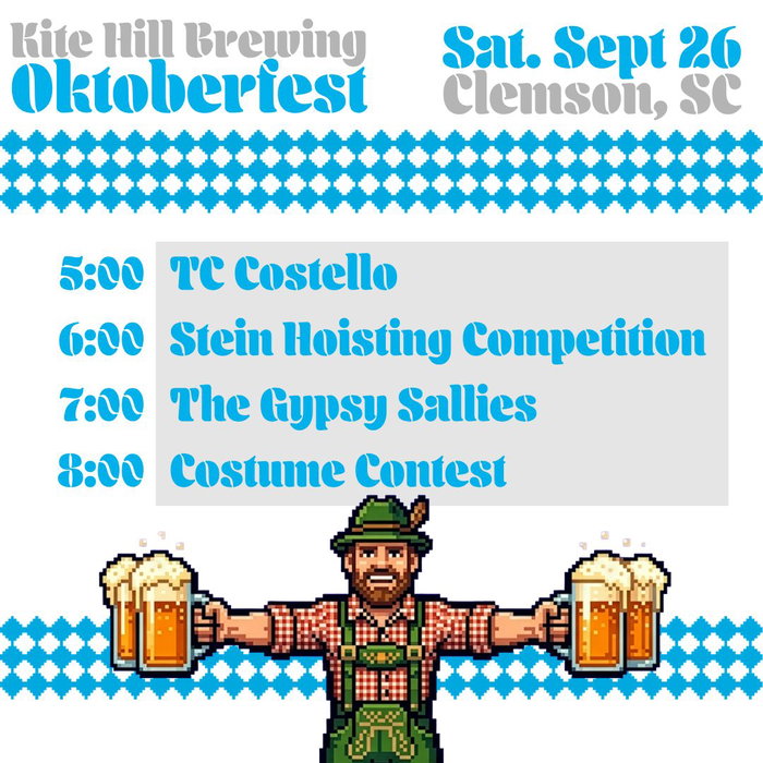 Oktoberfest!

We'll be filling steins Friday-Satur...