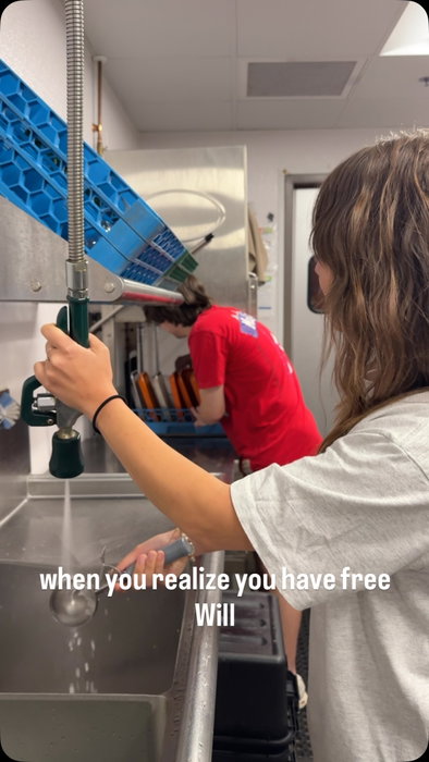 When you realize you have free will at work… 

#ki...
