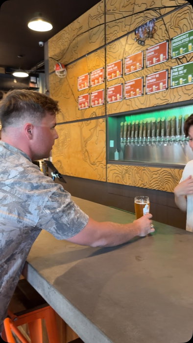 When a customer doesn’t like the pour, you fix it ...