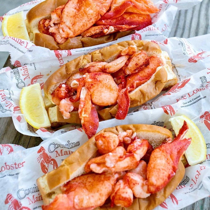 Cousins Maine Lobster will be out back from noon u...