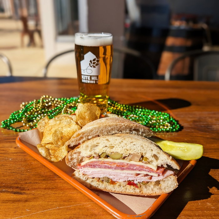 We got two things back today: muffuletta and Spenc...