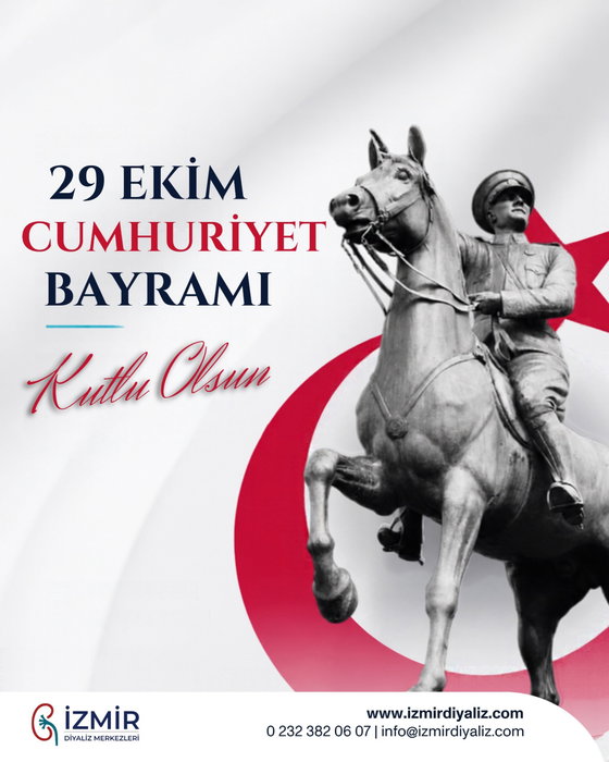 Cumhuriyetimizin 103. yılı kutlu olsun! 🇹🇷

Başta Gazi Mustafa Kemal Atatürk olmak üzere, Cumhuriyetimizin kuruluşunda emeği geçen tüm kahramanlarımızı saygı, minnet ve özlemle anıyoruz.

**29 Ekim Cumhuriyet Bayramımız kutlu olsun!**