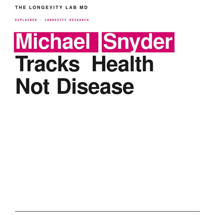 Michael Snyder argues for tracking health through continuous wearable data.

Michael Snyder is a Stanford geneticist who pioneered deep longitudinal profiling, which involves collecting thousands of data points from a…