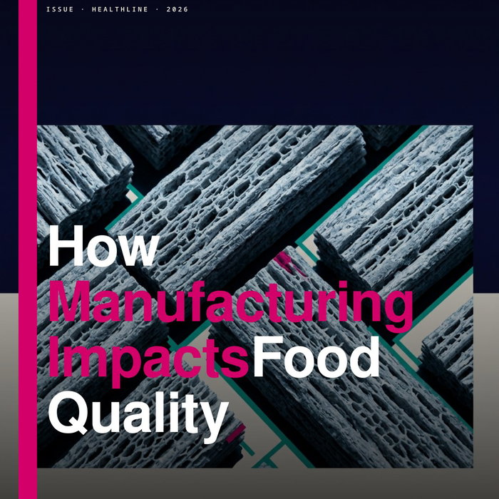 It is not just what is in processed food that matters, but how it is manufactured.

A report from Healthline indicates that the industrial manufacturing of ultra-processed foods may be as harmful as their ingredients.…