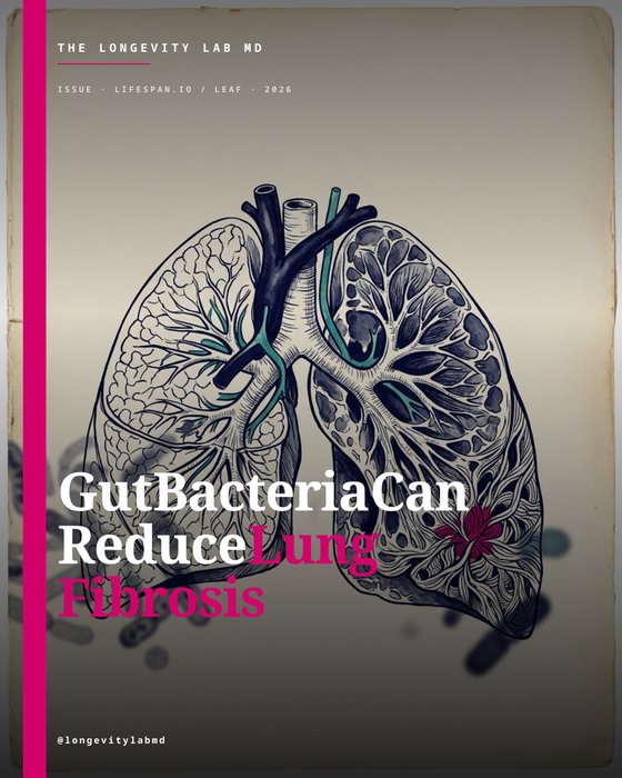 Your gut bacteria may hold the key to maintaining healthy lung tissue as you age.

New research reported by Lifespan.io suggests a powerful connection between the gut and the lungs. In a study published in Aging Cell,…
