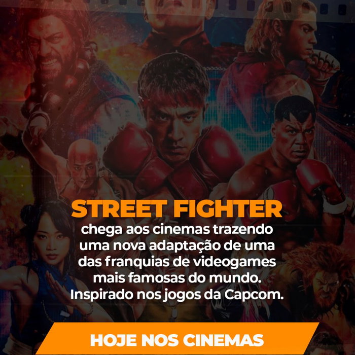 🥊🔥 Street Fighter vai invadir os cinemas em 2026! Prepare-se para muita…