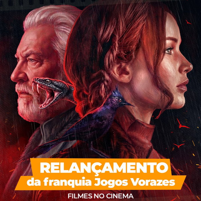 🏹🔥 Jogos Vorazes está de volta aos cinemas! Prepare-se para reviver uma…