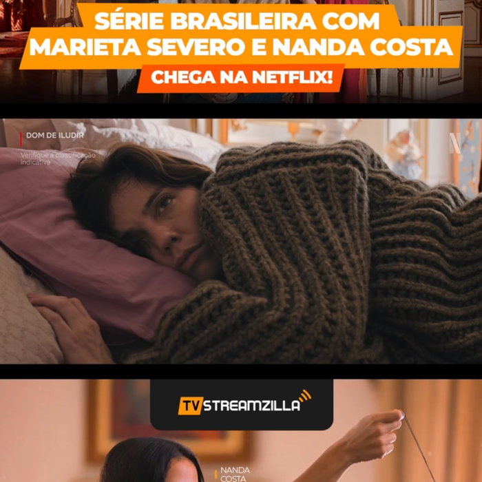 🎬❤️ Dom de Iludir está na Netflix! Uma história que promete despertar…