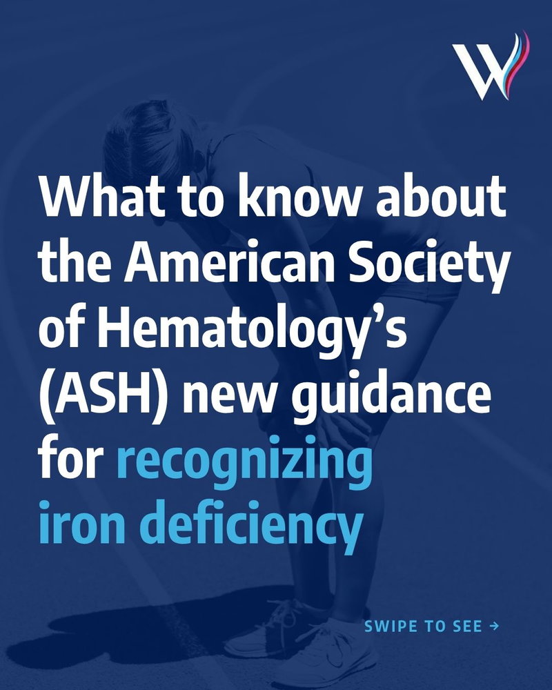 The American Society of Hematology (ASH) has released new guidance regarding ferritin thresholds for diagnosing iron deficiency. These new cutoffs are higher a…
