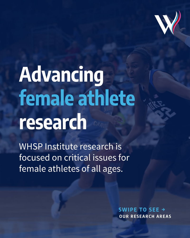 Research on female athlete health and performance is complex. Using qualitative, quantitative and mixed-methods approaches, research at the WHSP Institute is c…