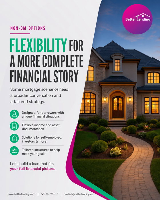 Some borrowers have strong finances but do not fit neatly into conventional documentation patterns. That is where non-tr