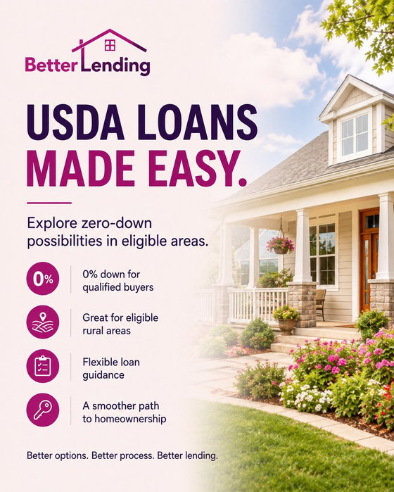 Dreaming of homeownership outside the city? A USDA loan may offer 0% down for qualified buyers in eligible areas, helpin