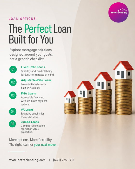 The mortgage conversation should start with your goals, not a one-size-fits-all script.
Whether you're buying a primary