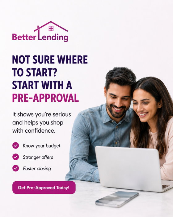 The strongest homebuyers are the ones who prepare before they shop. 🔑

Getting pre-approved for a mortgage gives you co