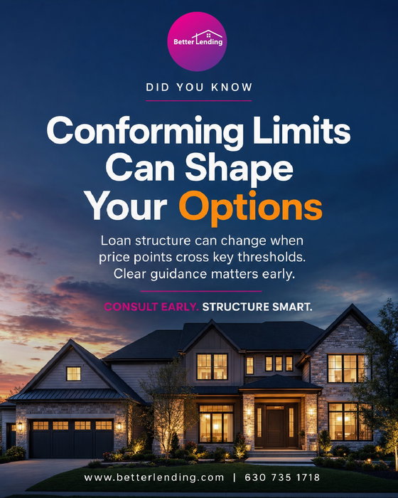 Did you know the baseline conforming loan limit for a one-unit property in most U.S. counties is $832,750 for 2026, acco
