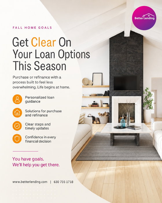 If you want to buy a home before the year wraps up, October is a smart time to get clear on your financing options. Bett