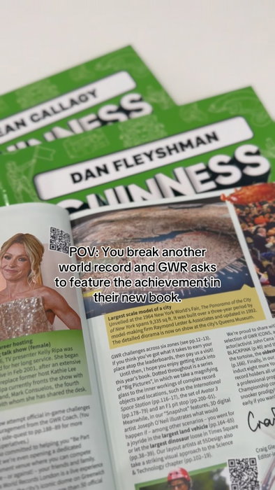 We can’t wait to gift @danfleyshman & @seanrcallagy their customized books from GWR for all of their help and support! 🏆 

@vincericci & Dan have exciting goals for this years nationwide toy drive: ALL venues will be arenas and/or stadium. 🏟️ 

Contact us at karla@trinaskids.org to talk about how to get involved!

PHOTO CREDIT: @contentceo