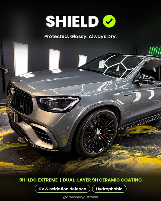 Shield ✓ This GLC 63 S is locked in with 9H-LDC Extreme. Its dual-layer…