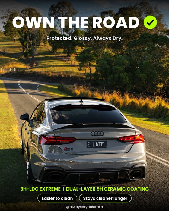 Own the road ✓ This RS5 Competition is wearing 9H-LDC Extreme, our dual-layer 9H…