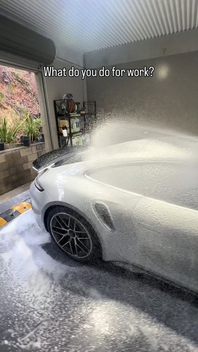 “So what do you do for work?” “I play with water and massage your…