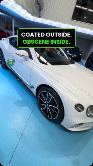 Coated outside. Obscene inside. The Continental GT that @escdau gave the Ultimate treatment: 9H-LDC…