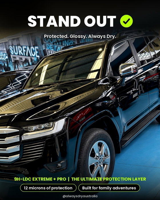 Stand out ✓ Two layers. One serious shield. 🛡️ This LandCruiser 300 is wearing…