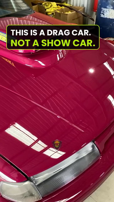This is a drag car. Somehow it’s got better paint than most show cars.…