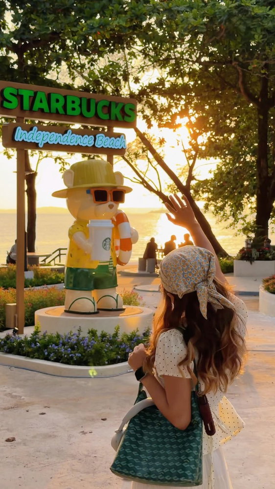 ☕🌅 Coming Soon: Starbucks Independence Beach!
Mark your calendars! Sihanoukville’s ultimate new coastal hangout is about to open its doors. Starting October 9, you can enjoy your favorite brews with an incredible ocean view right at Independence Beach!
Whether you’re planning a morning seaside stroll or looking for the ultimate golden hour spot to catch that gorgeous sunset, this new location is bringing all the best coastal vibes.