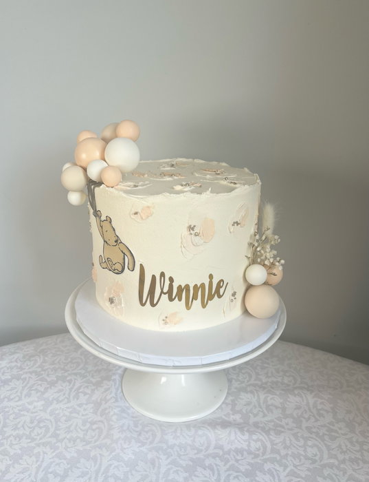 Pretty Christening cake for Winnie last weekend 🧸